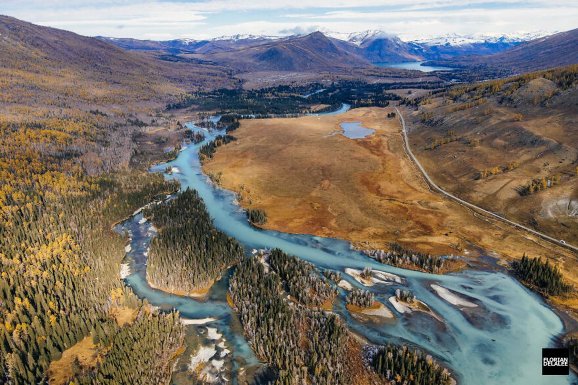 بر فراز مناظر زیبای چین