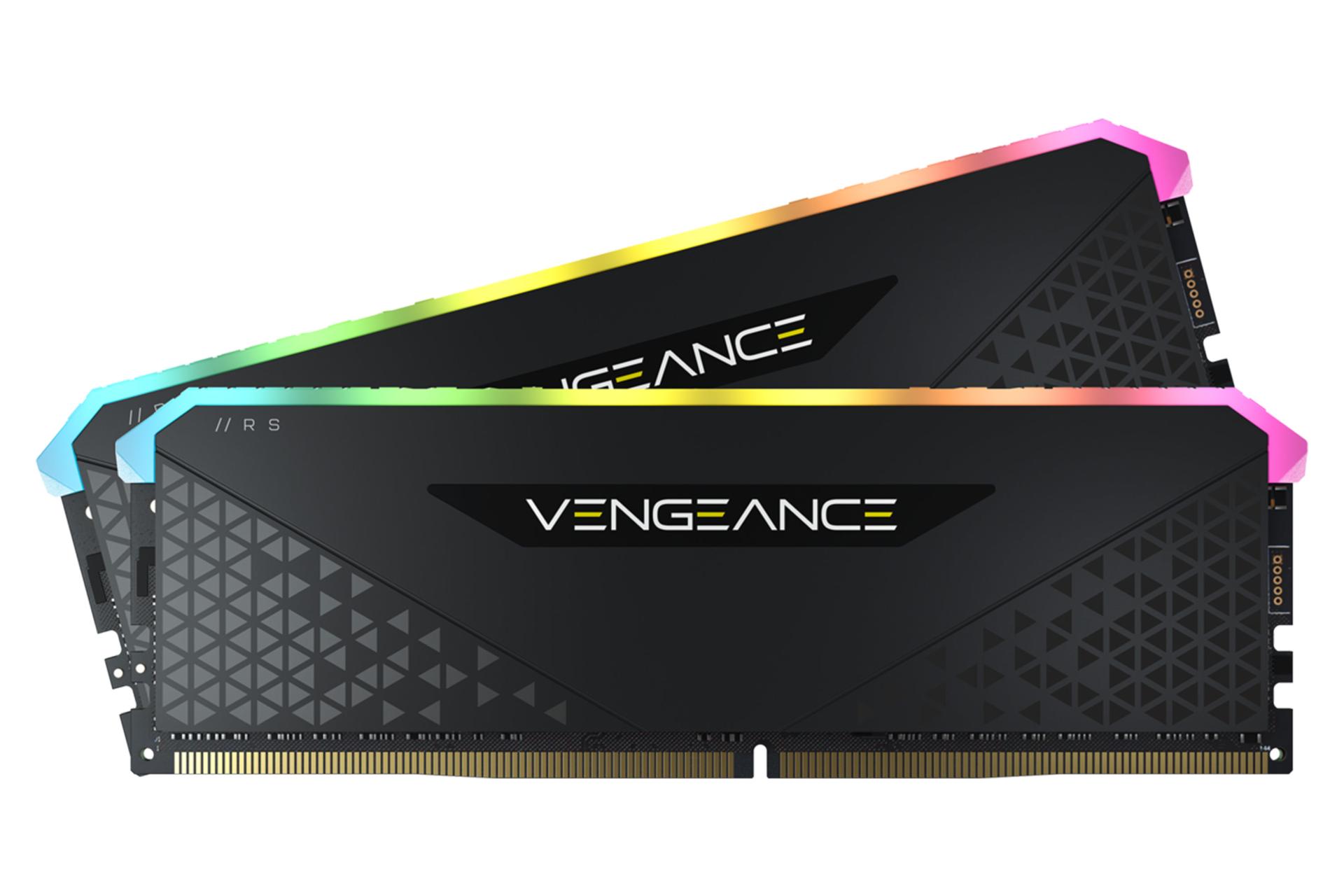 مرجع متخصصين ايران  رم كورسير VENGEANCE RGB RS ظرفيت 32 گيگابايت (2x16) از نوع DDR4-3200 