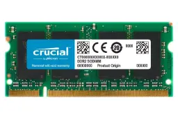 حافظه رم کروشیال CT25664AC800 ظرفیت 2 گیگابایت از نوع DDR2-800