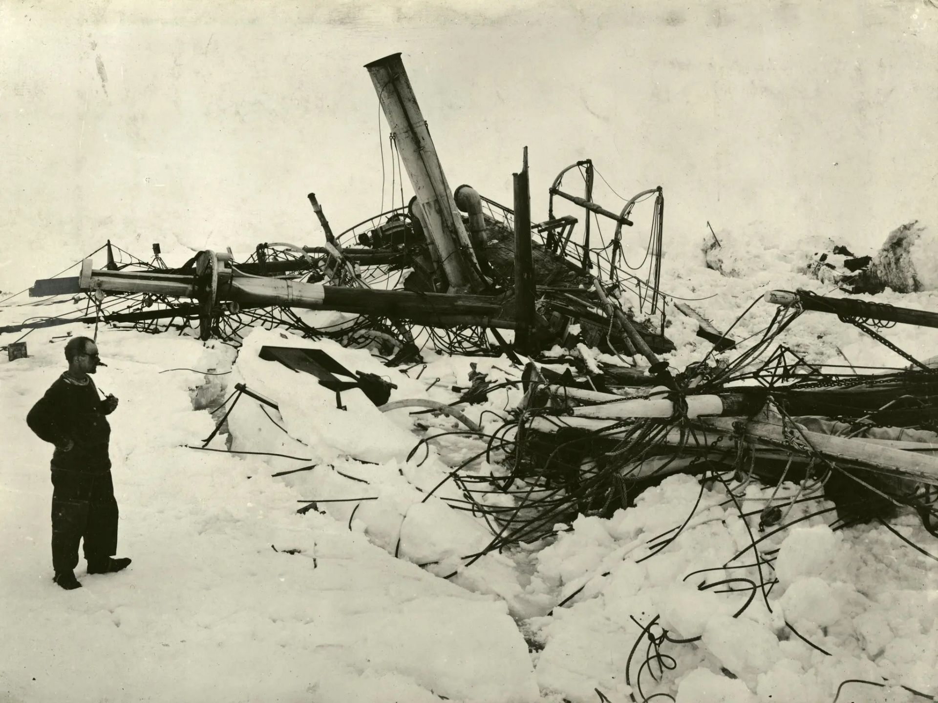 فرانک واید جانشین فرمانده کشتی شکلتون