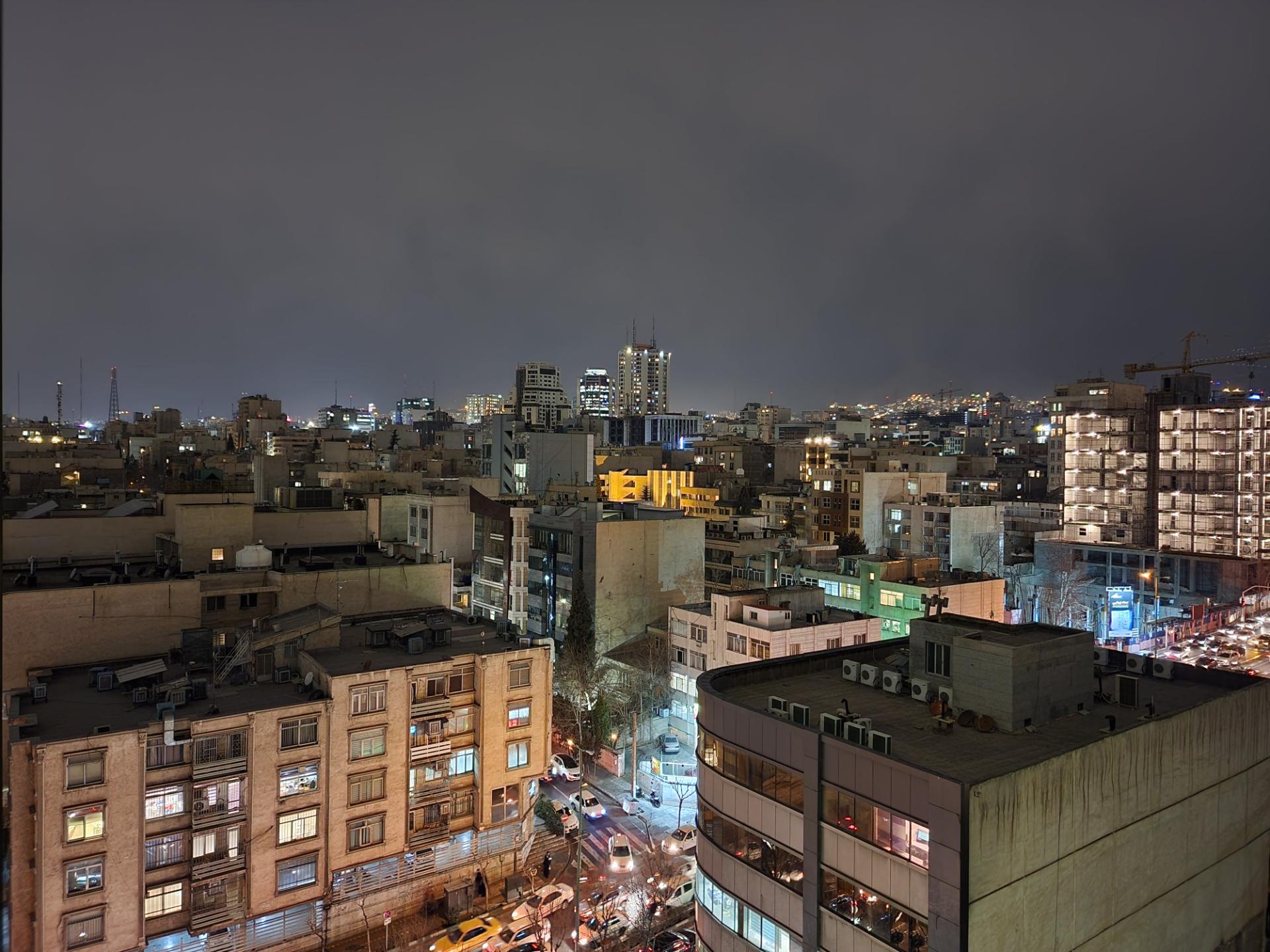 عکس نایت مد دوربین واید گلکسی اس ۲۲ اولترا