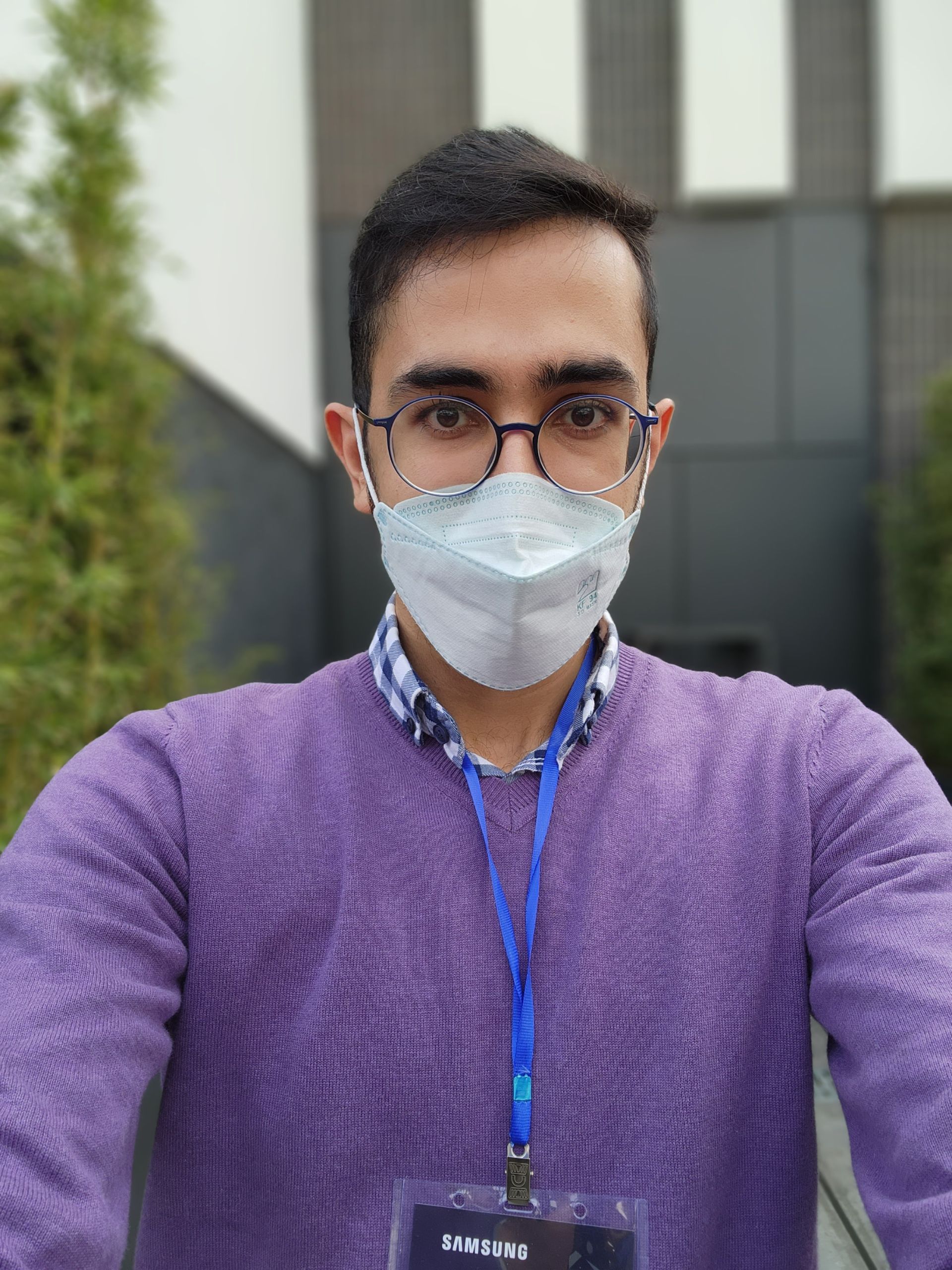 عکس سلفی پرتره کیوان