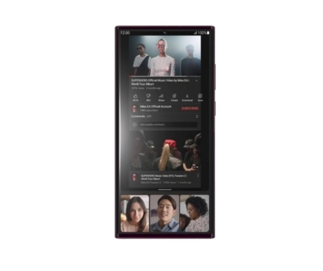 قابلیت اشتراک‌گذاری زنده در گلکسی اس 22
