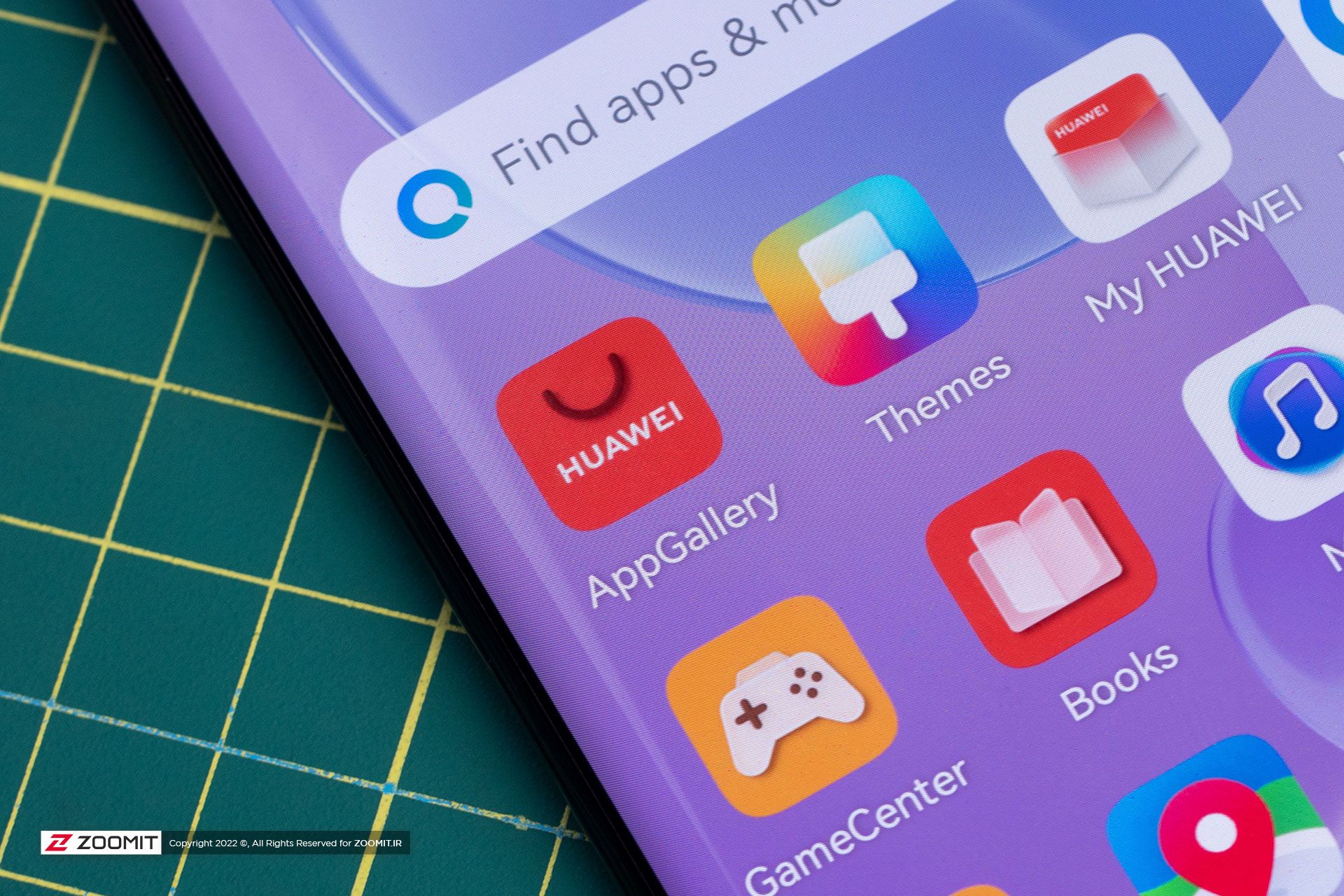 اپ گالری روی هواوی نوا ۹