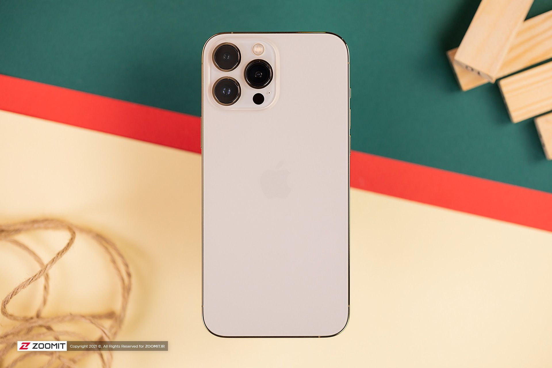 آیفون ۱۳ پرو اپل رنگ طلایی