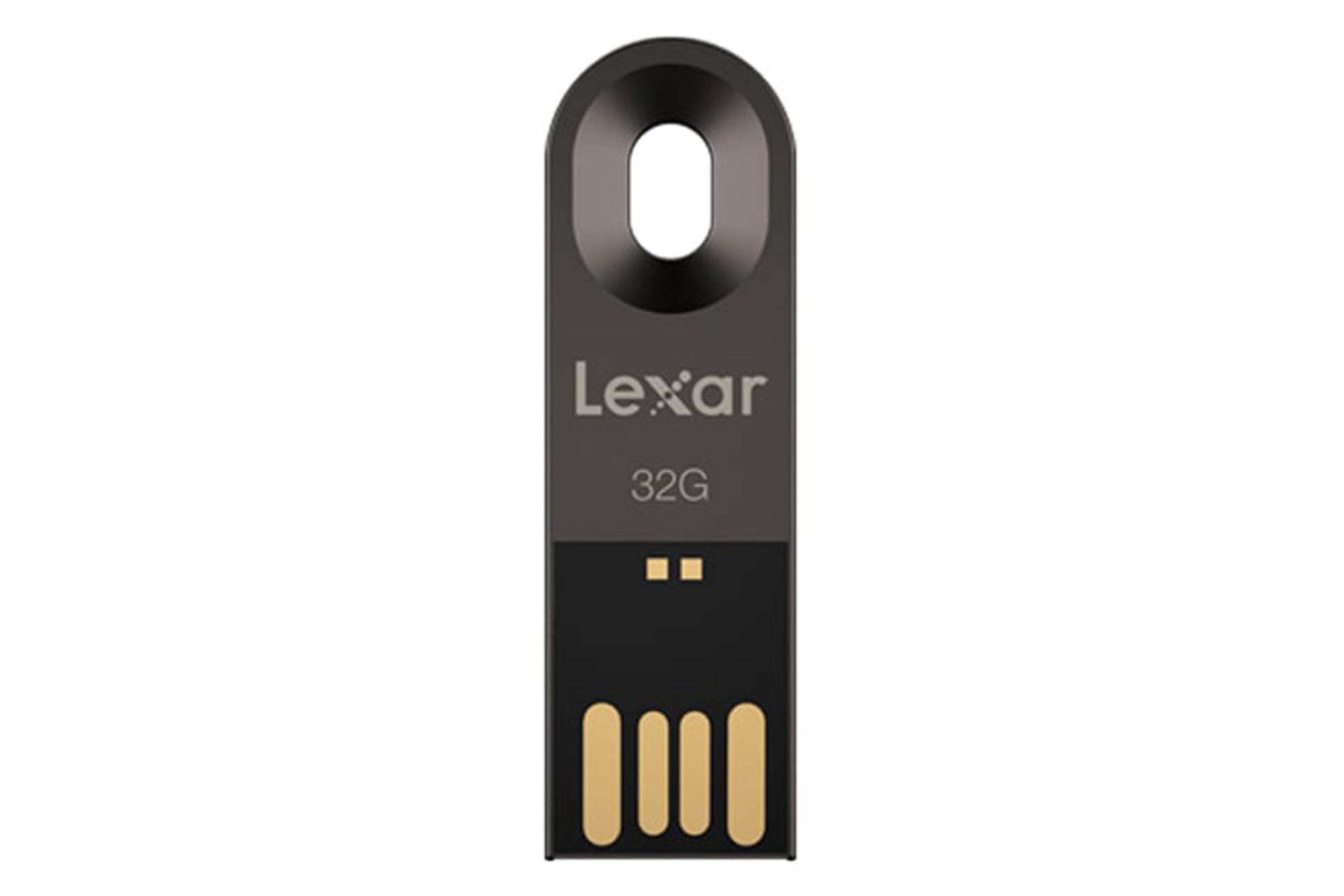 نمای روبرو فلش مموری لکسار مدل JumpDrive M25 ظرفیت 32 گیگابایت