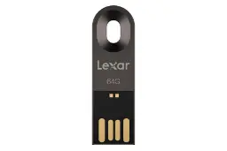 نمای روبرو فلش مموری لکسار مدل JumpDrive M25 ظرفیت 64 گیگابایت