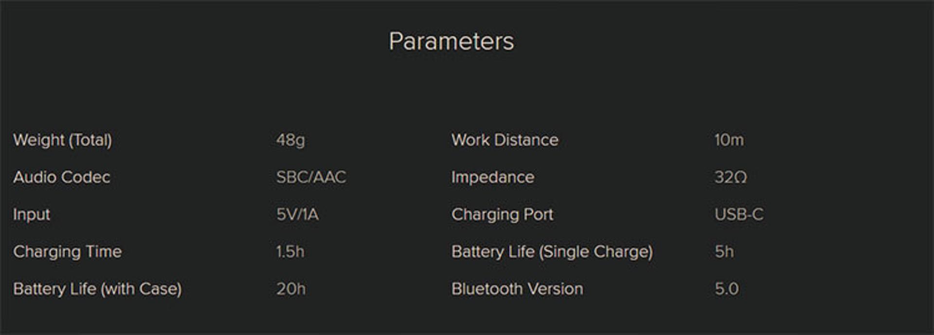 مشخصات هدفون بی‌سیم شیائومی Mi True Wireless Earphones 2 Basic