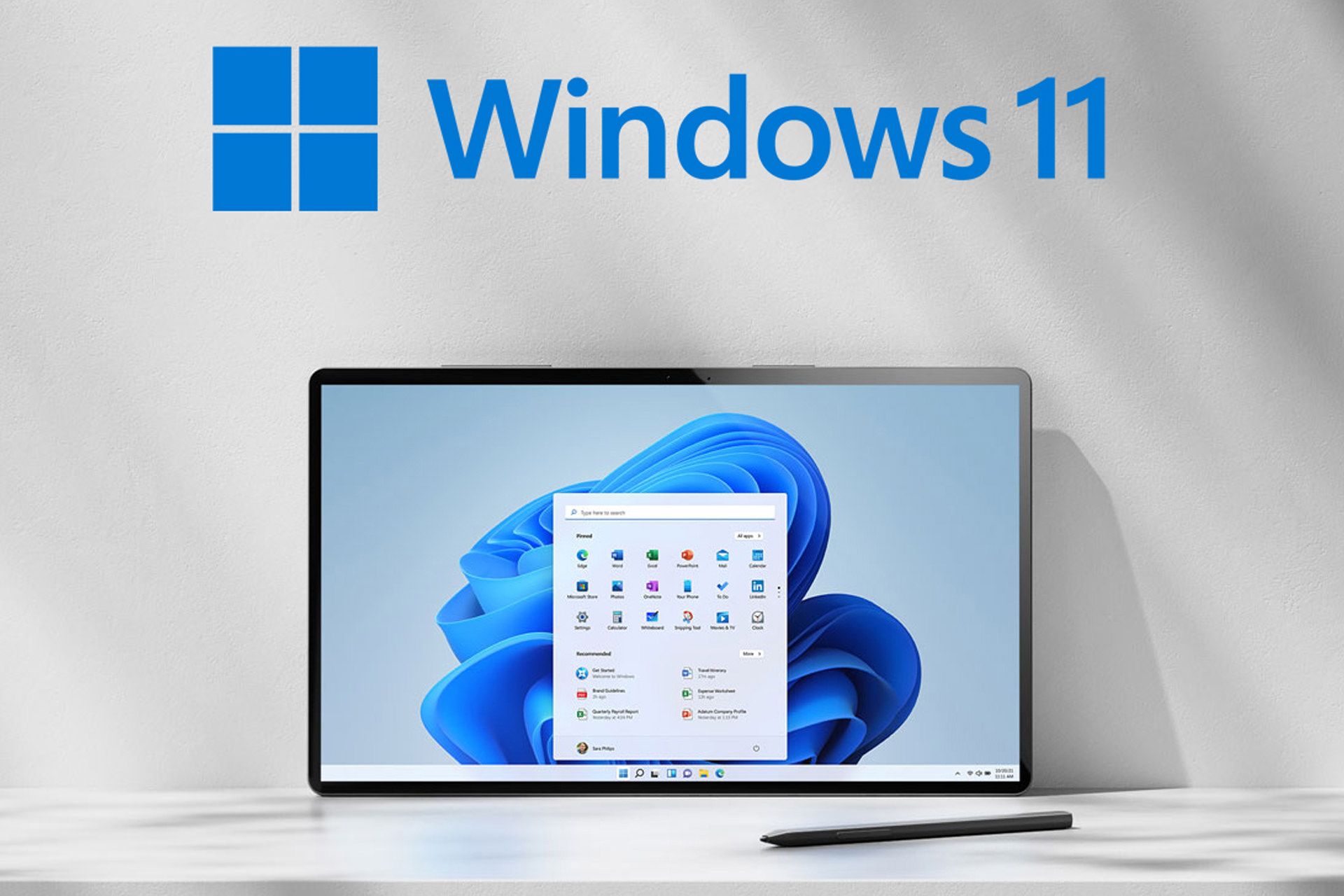 ویندوز ۱۱ / Windows 11 در حال اجرا روی کامپیوتر
