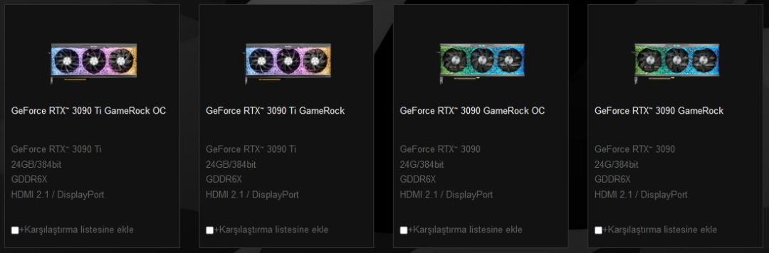 قیمت مدل سفارشی کارت گرافیک RTX 3090 Ti انویدیا