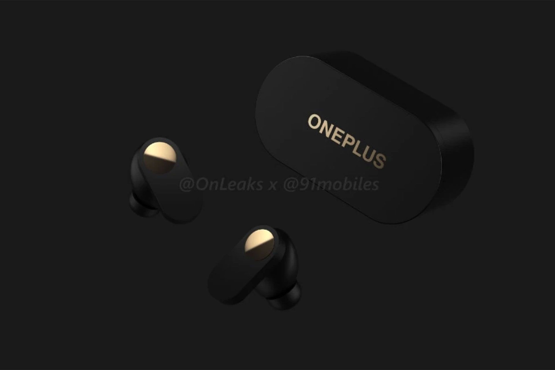 طراحی OnePlus Nord Buds در کنار کیس شارژ آن