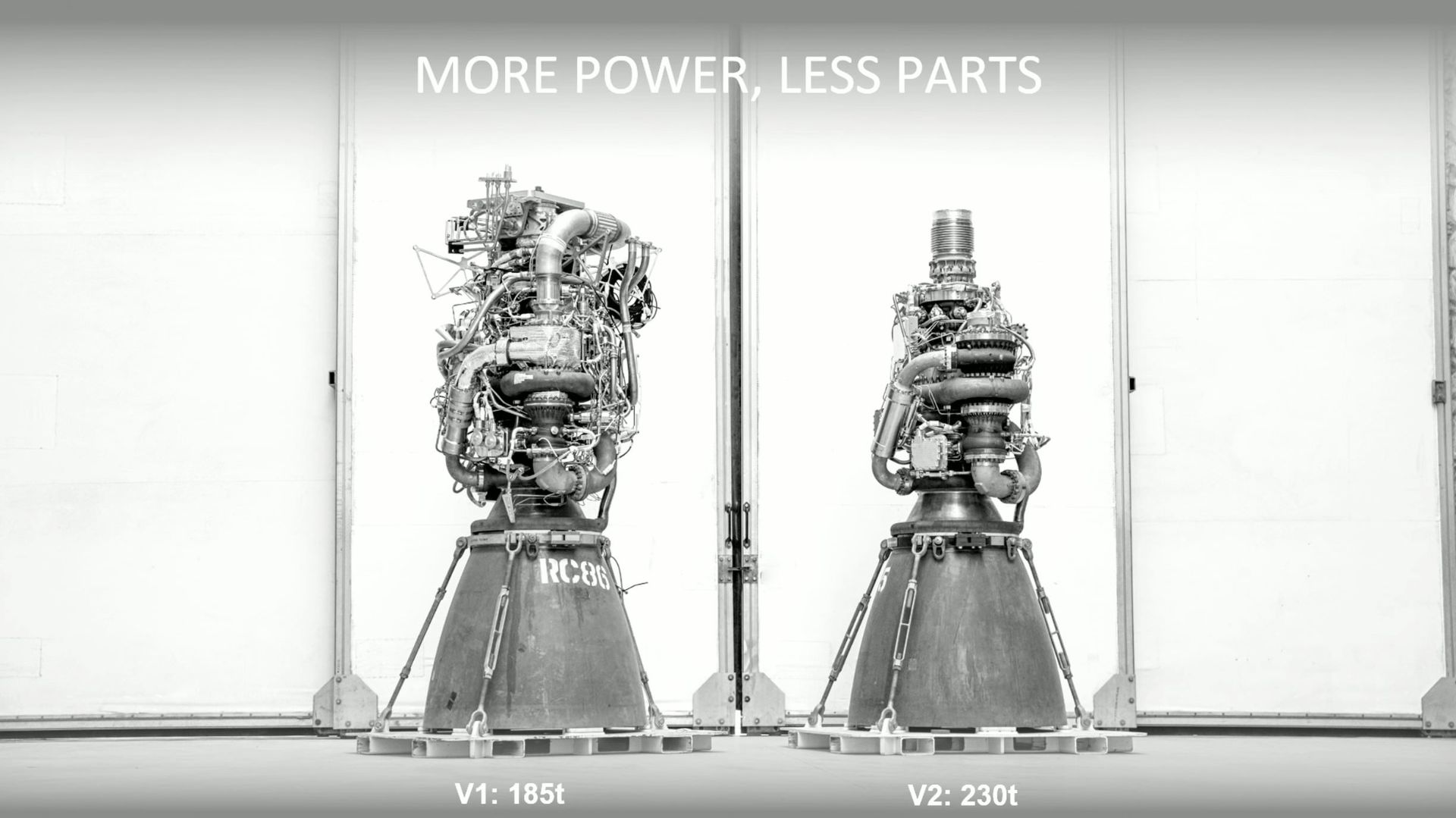 موتور رپتور ۱ دربرابر رپتور ۲