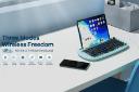 ارتباطات بی سیم کیبورد ریمکس Wireless 3-Mode JP-1