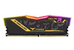 رم تیم گروپ T-FORCE DELTA TUF Gaming Alliance RGB ظرفیت 16 گیگابایت از نوع DDR4-3200