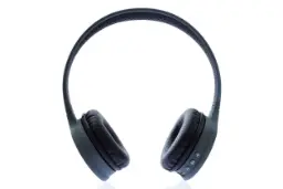 نمای روبرو هدفون بی سیم توشیبا Toshiba RZE-BT180H مشکی