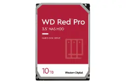 نمای روبرو هارد دیسک وسترن دیجیتال Red Pro WD102KFBX ظرفیت 10 ترابایت