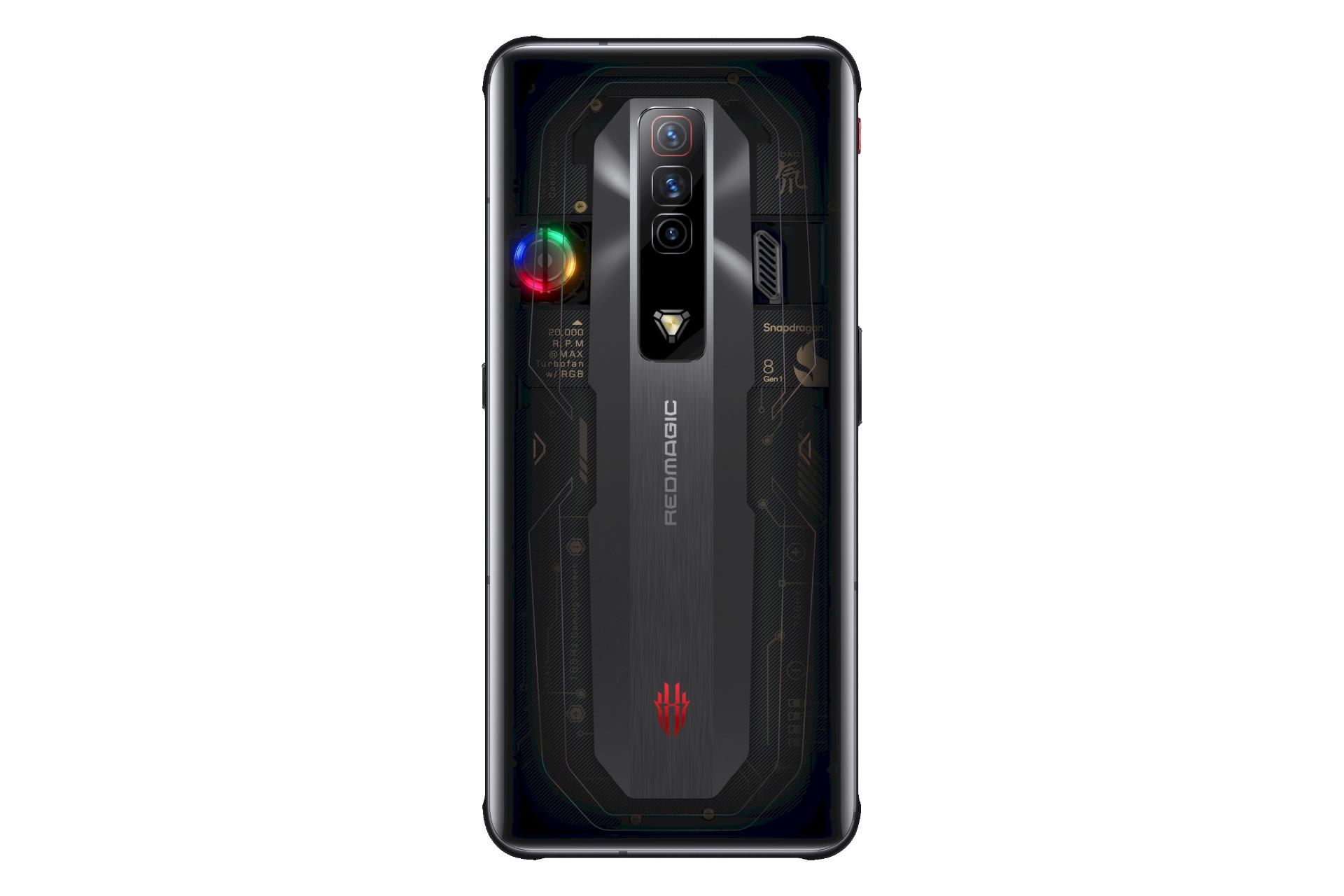 گوشی موبایل نوبیا رد مجیک 7 زد تی ای / ZTE nubia Red Magic 7 شفاف