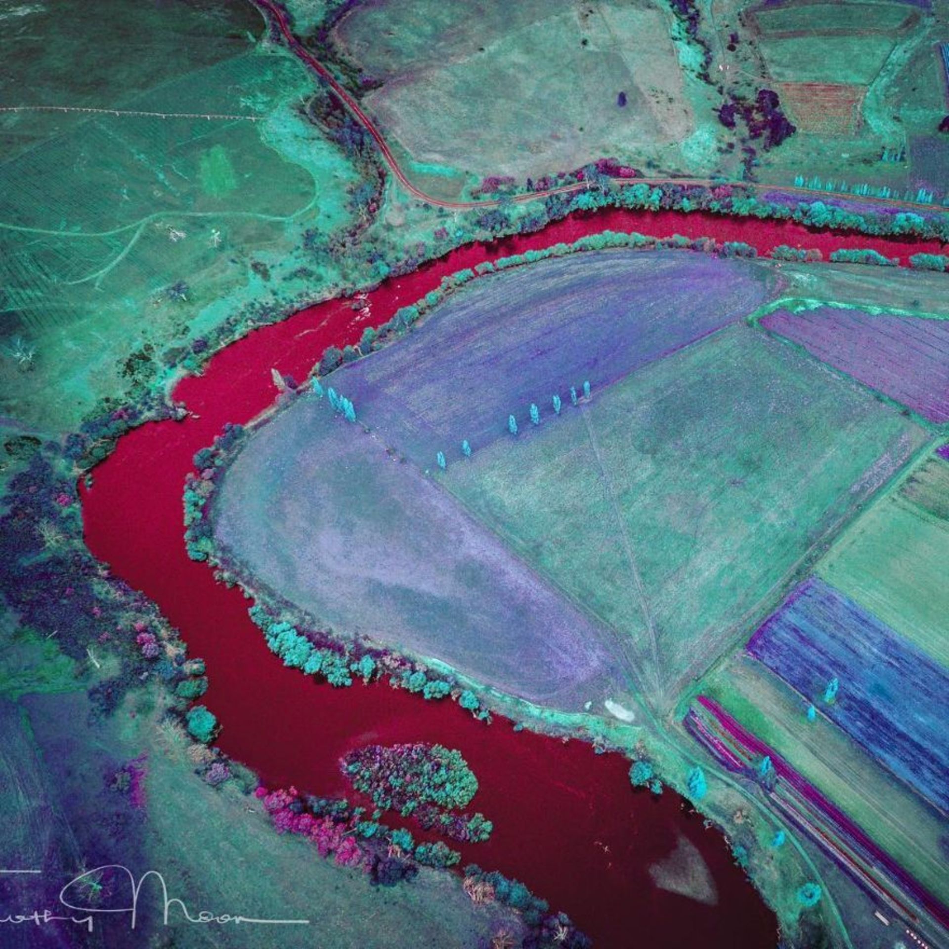عکاسی آبستره هوایی از خط ساحلی/ تیموتی مون