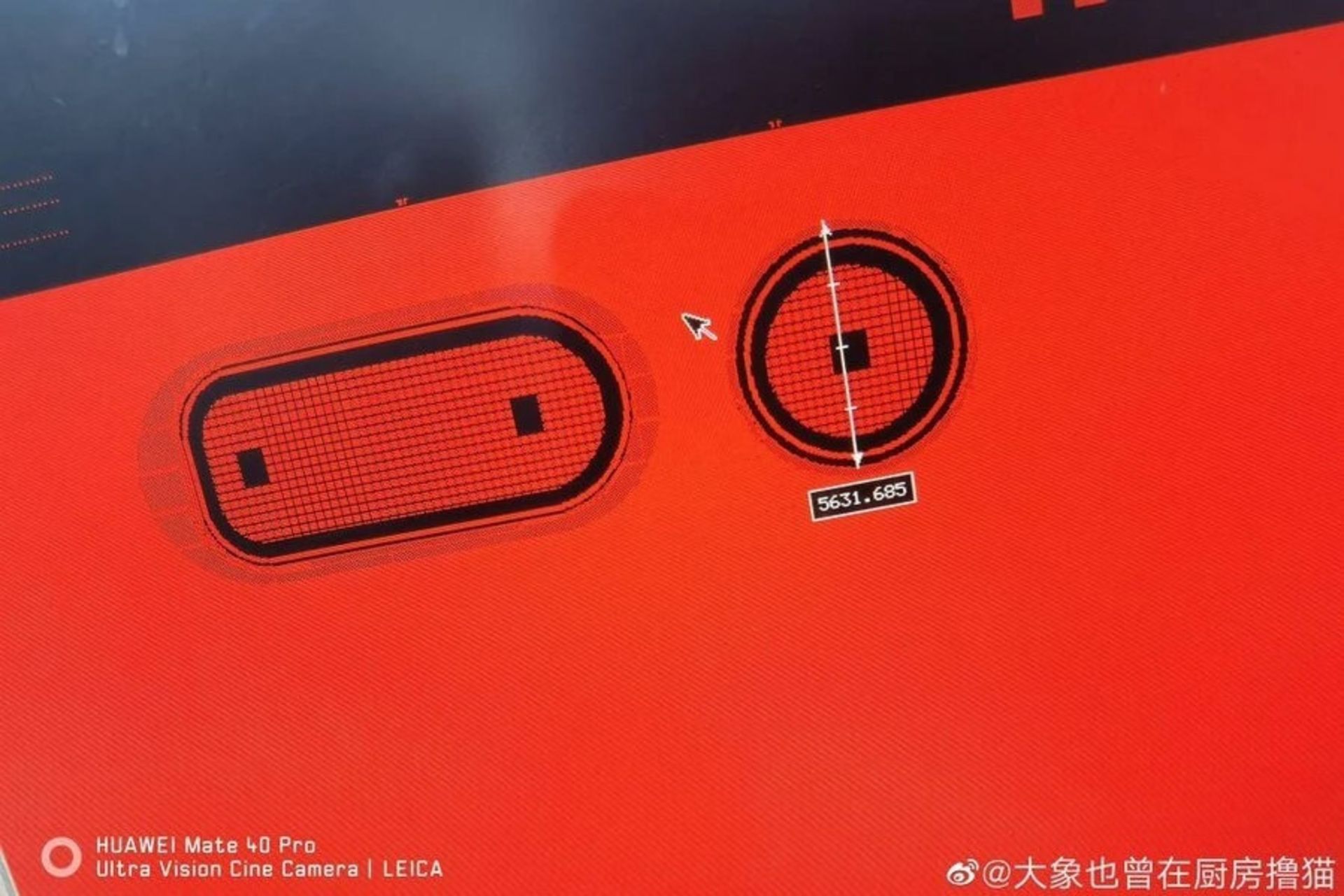 ابعاد حفره دوربین آیفون 14 پرو اپل تصویر غیررسمی