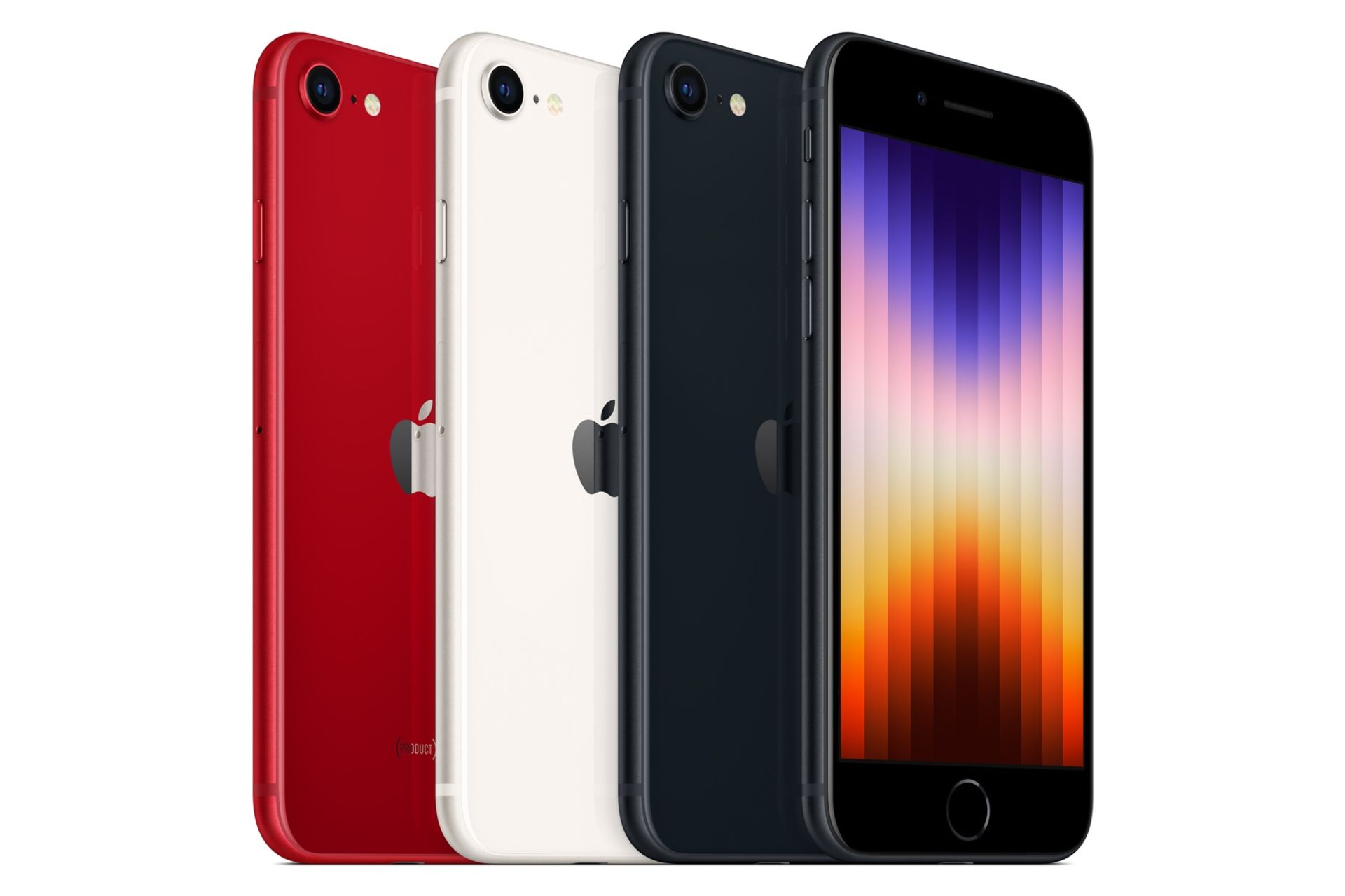 رنگ های مختلف گوشی موبایل آیفون SE 2022 اپل / Apple iPhone SE 2022