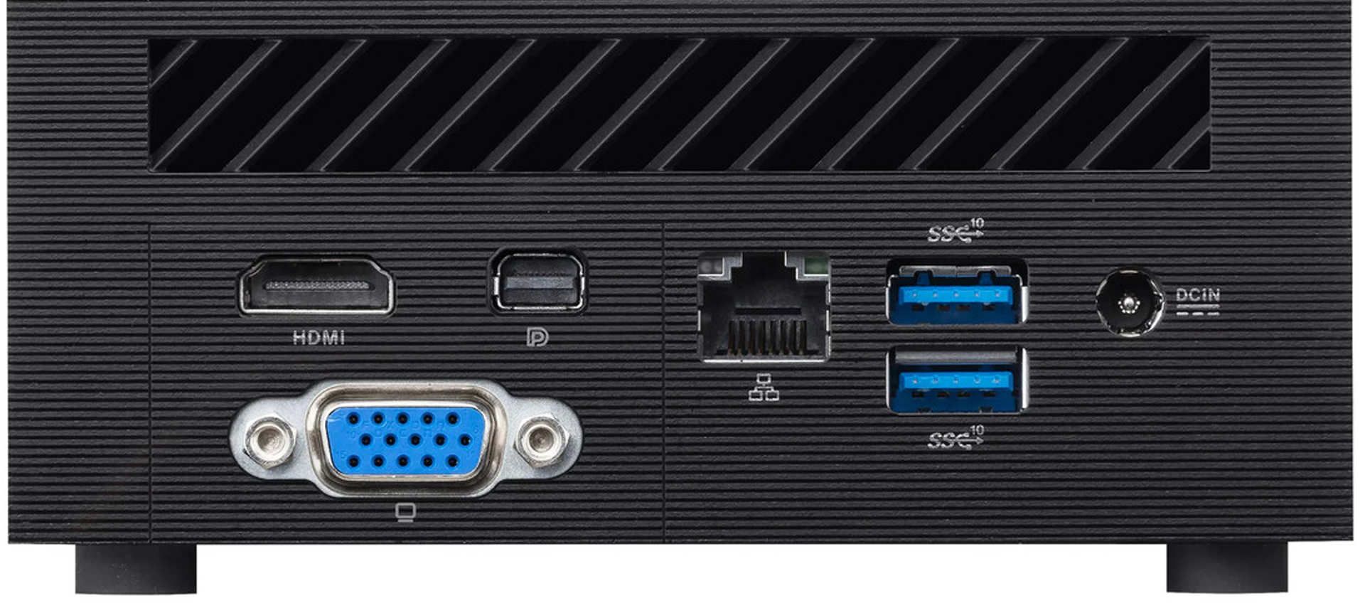 پورت های پشتی مینی کامپیوتر ایسوس PN63-S1