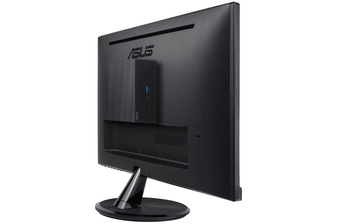 نمایشگر همراه مینی کامپیوتر ایسوس PN63-S1 از نمای پشت