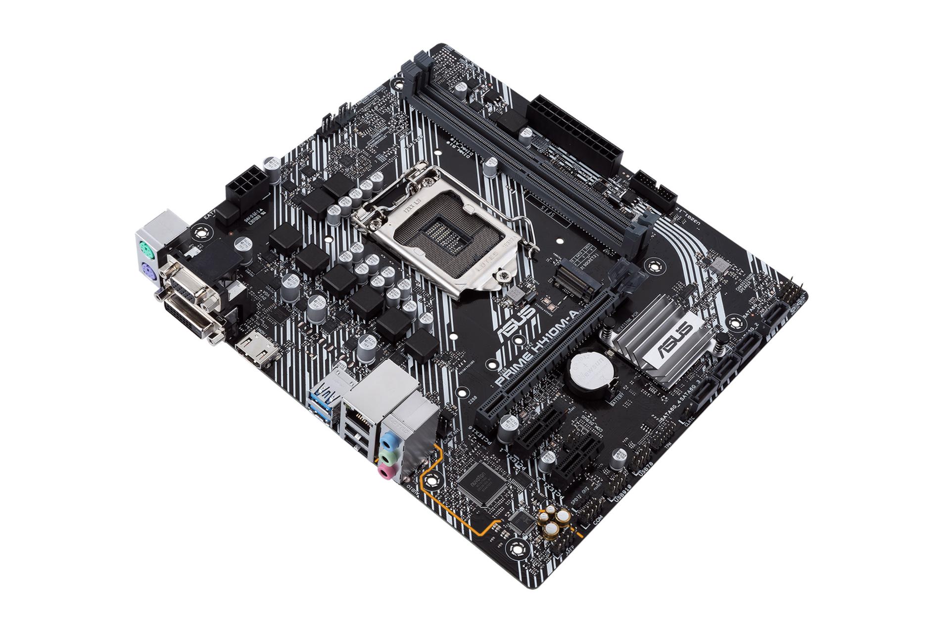 مادربرد ایسوس PRIME H410M-A نمای بالا