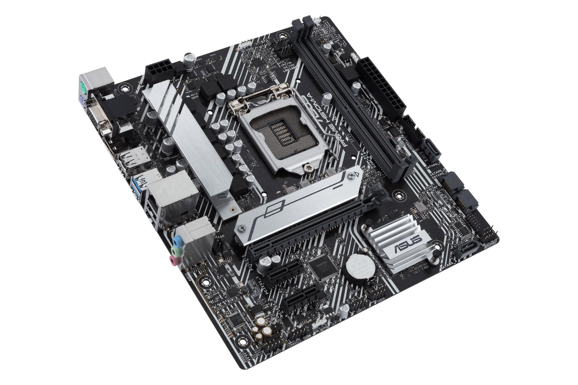 مادربرد ایسوس PRIME H510M-A نمای بالا