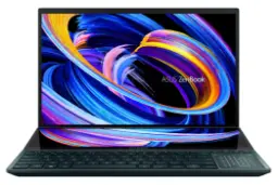 نمای روبرو لپ تاپ ZenBook Pro Duo UX582LR ایسوس