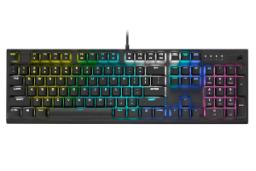 نمای روبرو کیبورد کورسیر K60 RGB Pro