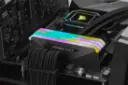 رم کورسیر VENGEANCE RGB RT ظرفیت 32 گیگابایت (2x16) از نوع DDR4-4600 نصب روی مادربرد