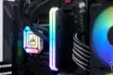 رم کورسیر VENGEANCE RGB RT ظرفیت 32 گیگابایت (2x16) از نوع DDR4-4600 نمای RGB