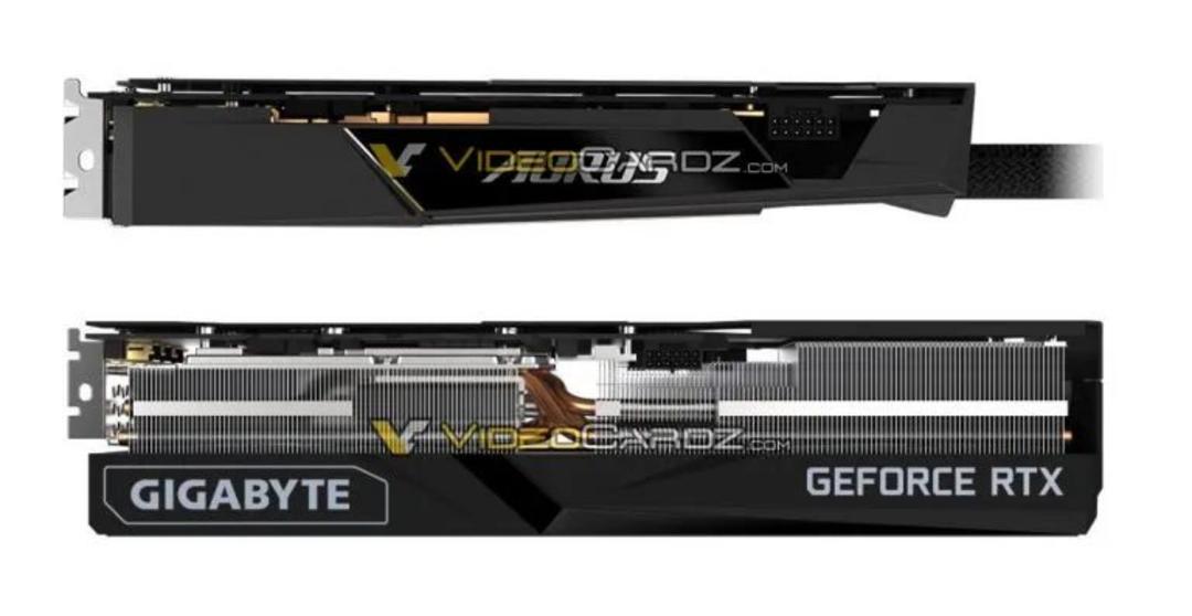 ضخامت گیگابایت جی فورس RTX 3090 Ti