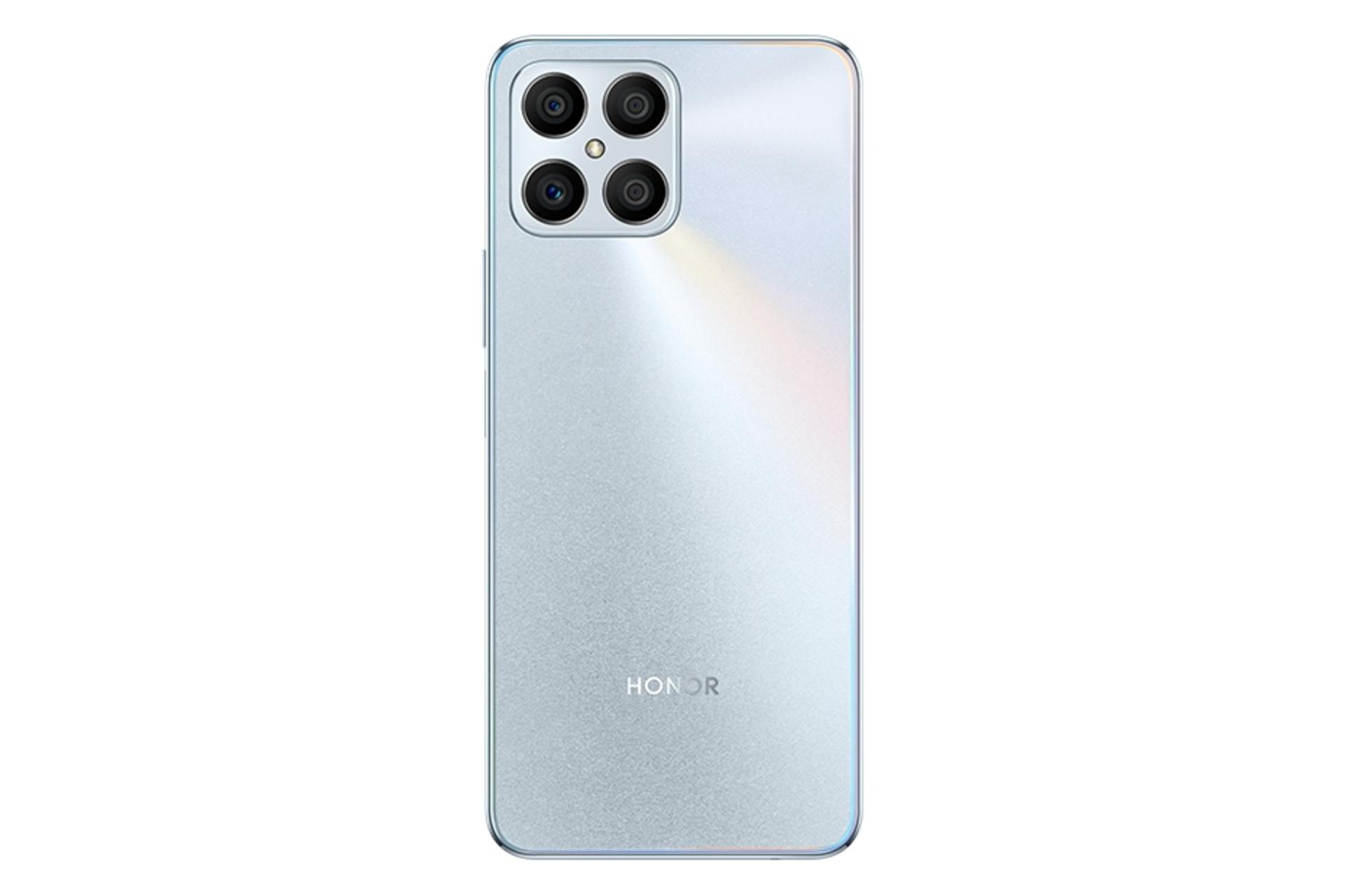 پنل پشت گوشی موبایل آنر Honor X8 نقره ای