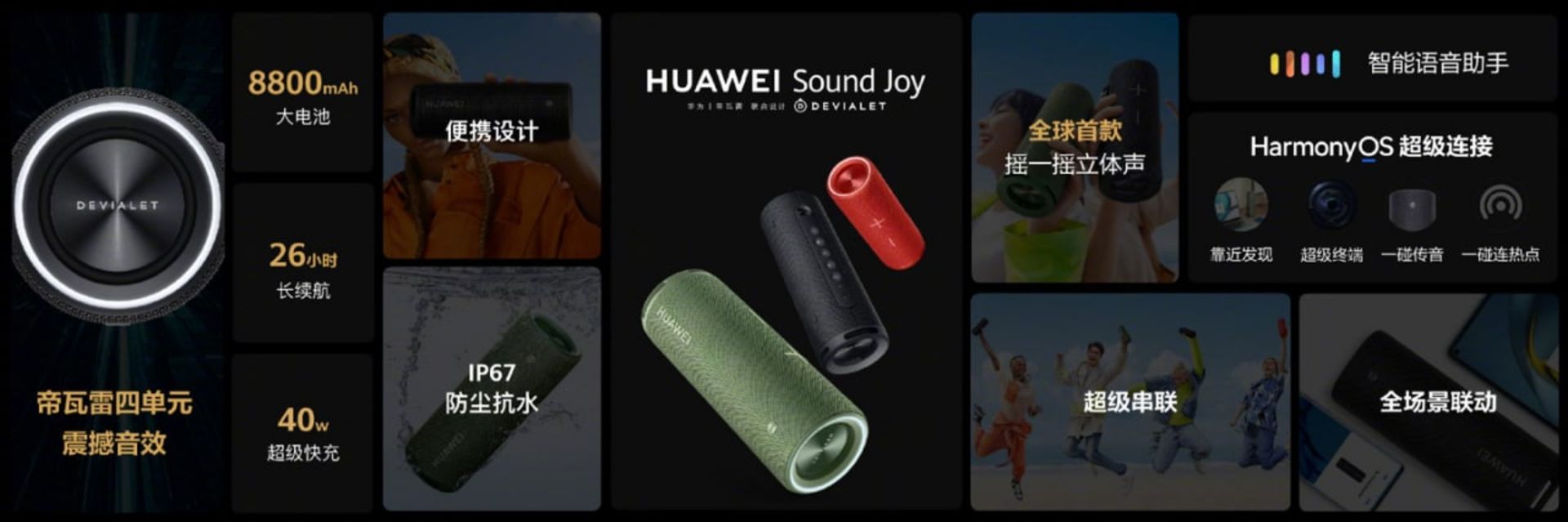 اسپیکر هوشمند هواوی Sound Joy