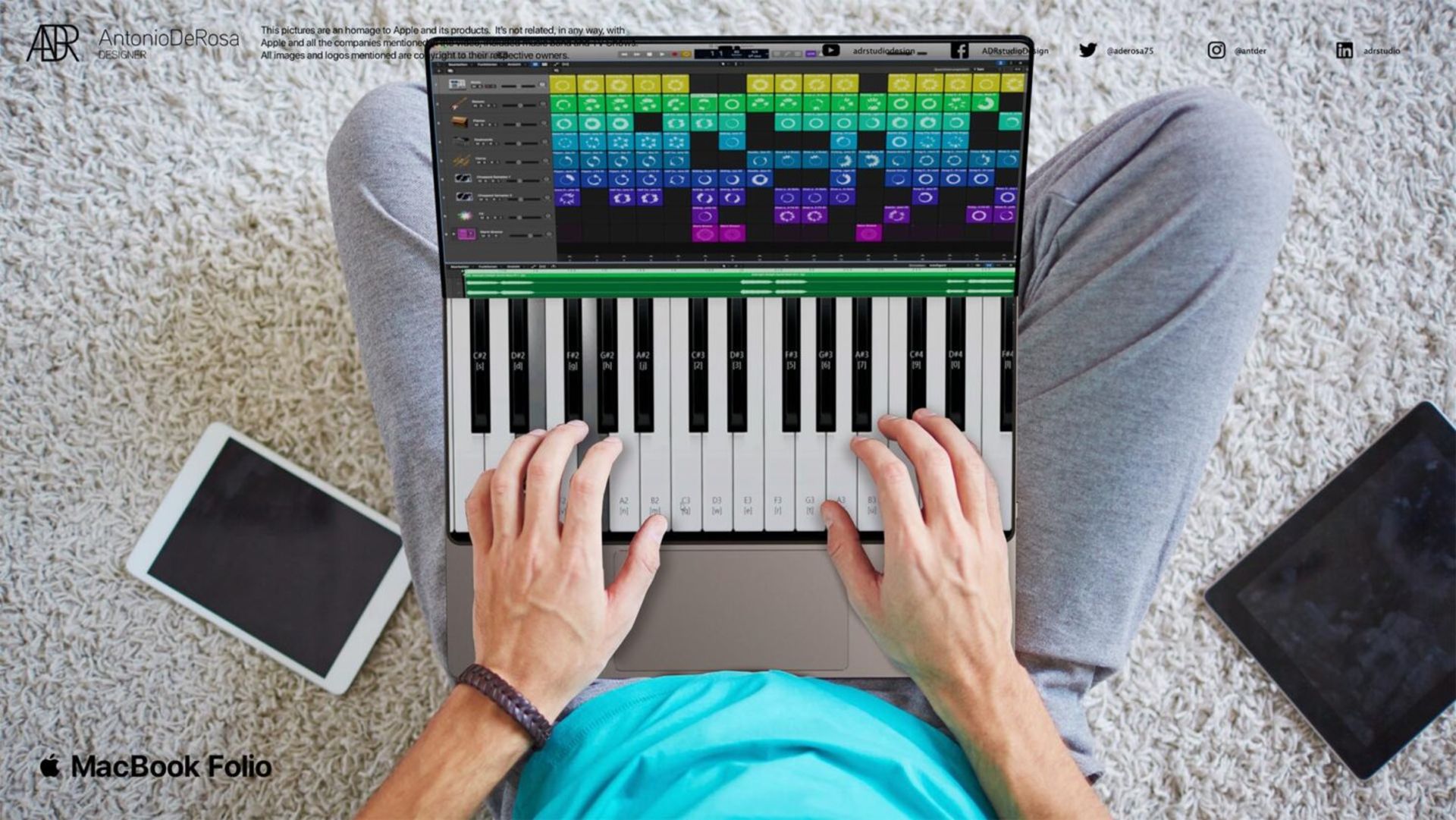 مک بوک فولیو