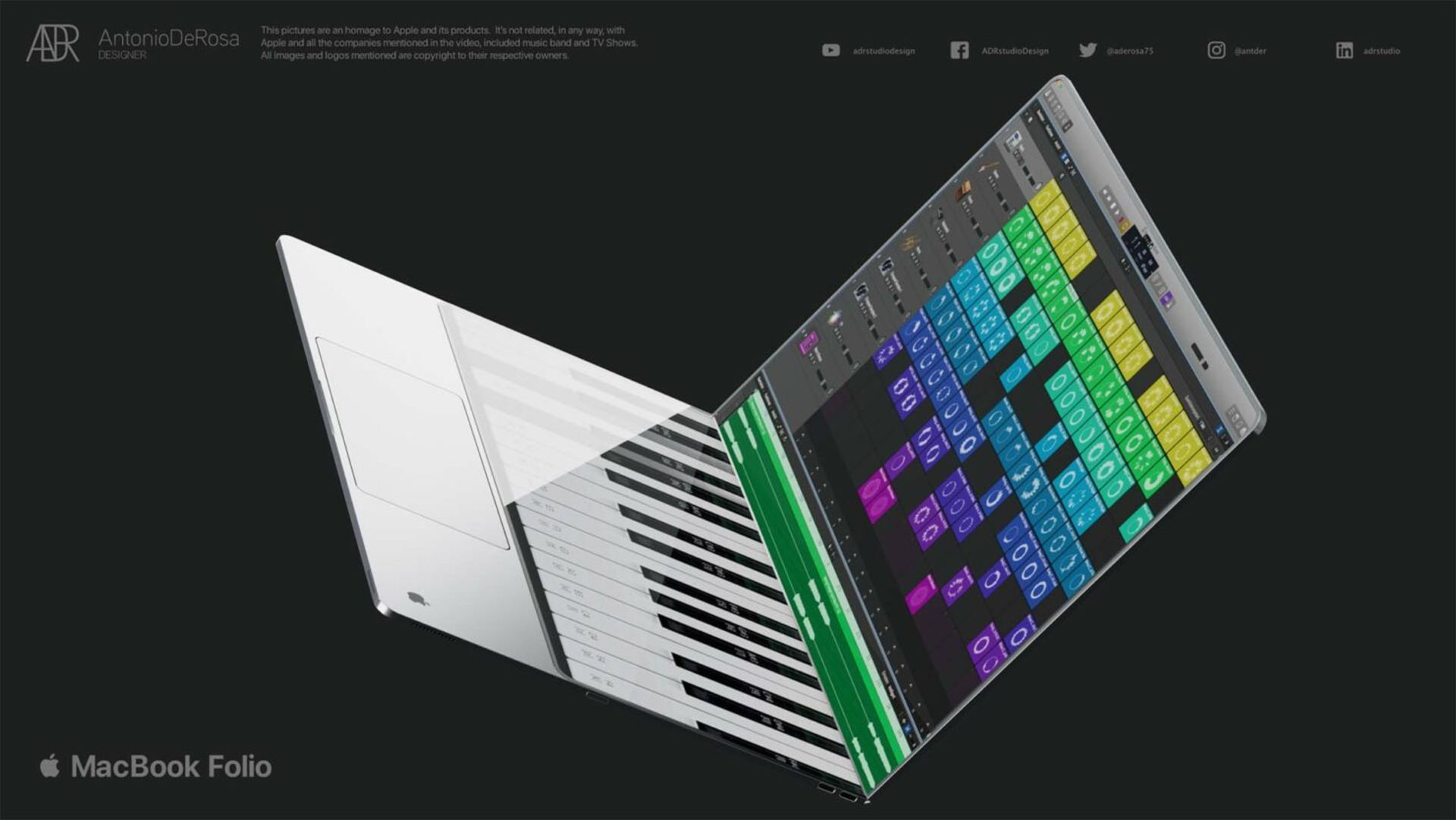 مک بوک فولیو
