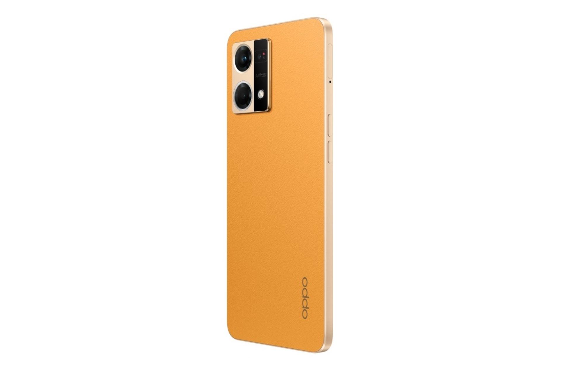 پنل پشت گوشی موبایل اوپو Oppo Reno7 نارنجی