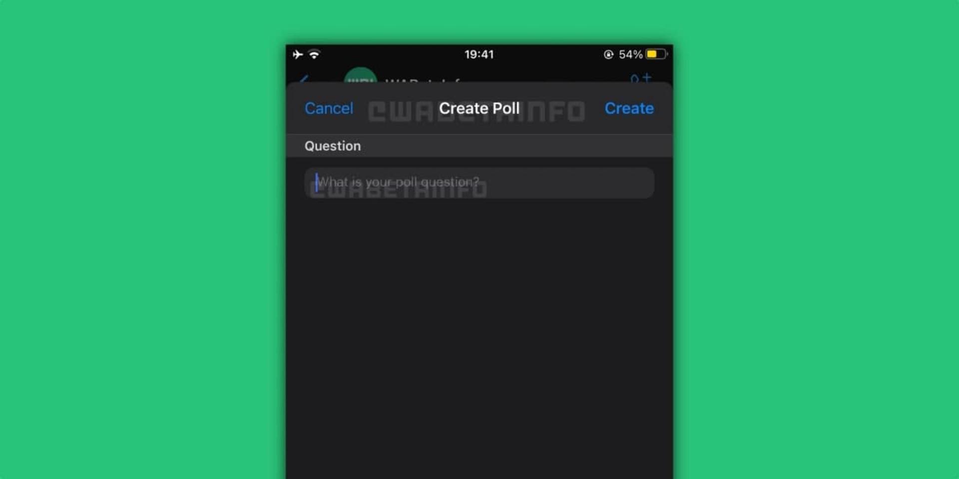 WhatsApp testing polls for Group Chats
