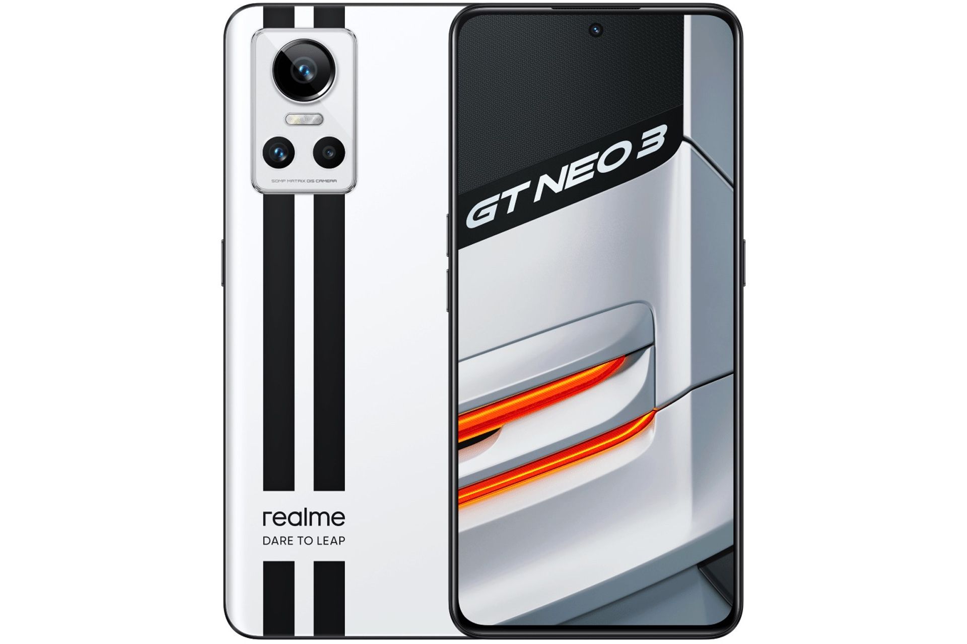 ریلمی GT نئو 3 / جی تی نئو ۳ رنگ سفید نقره ای