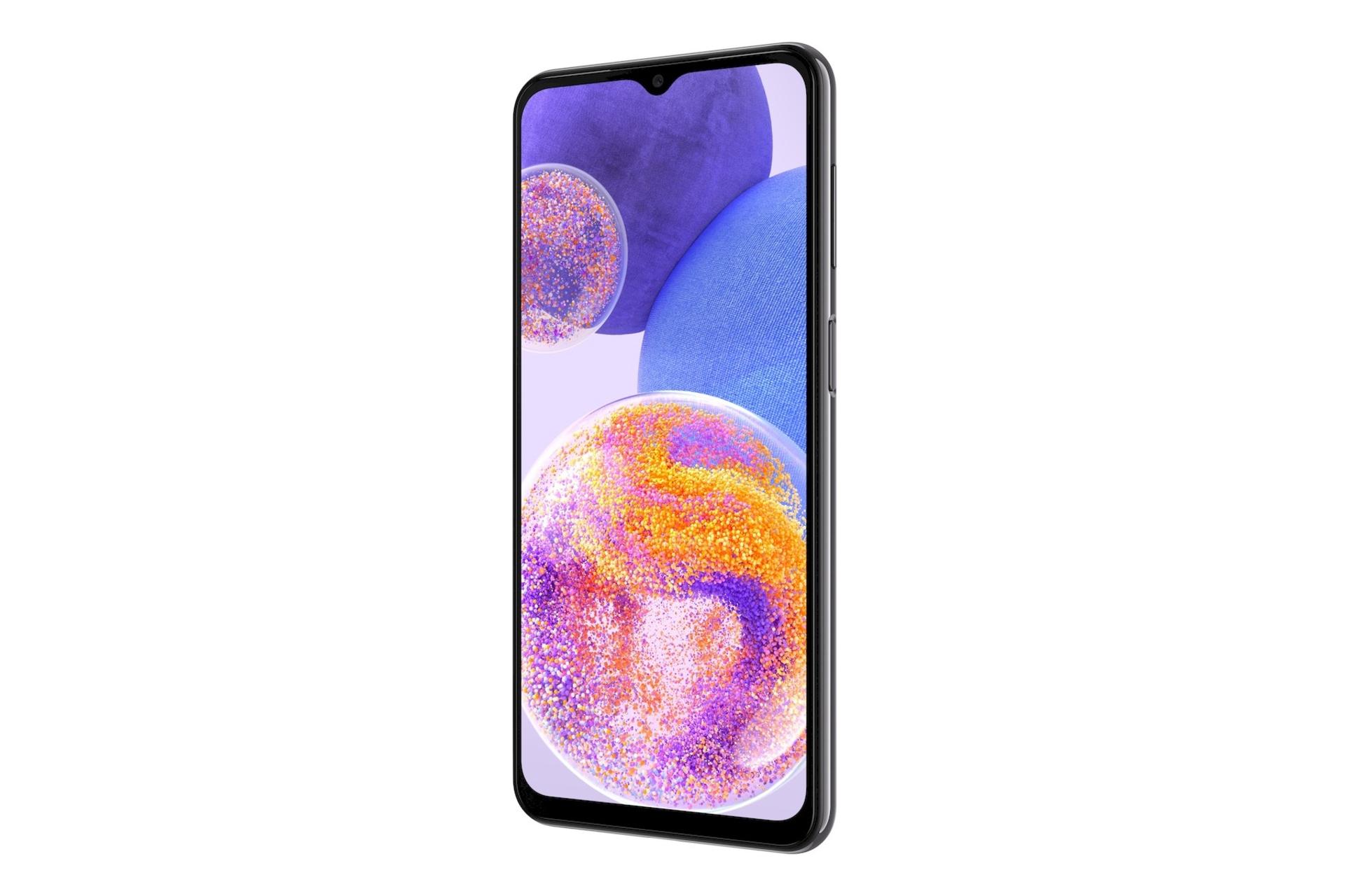 نمای راست پنل جلو گوشی موبایل گلکسی A23 سامسونگ / Samsung Galaxy A23