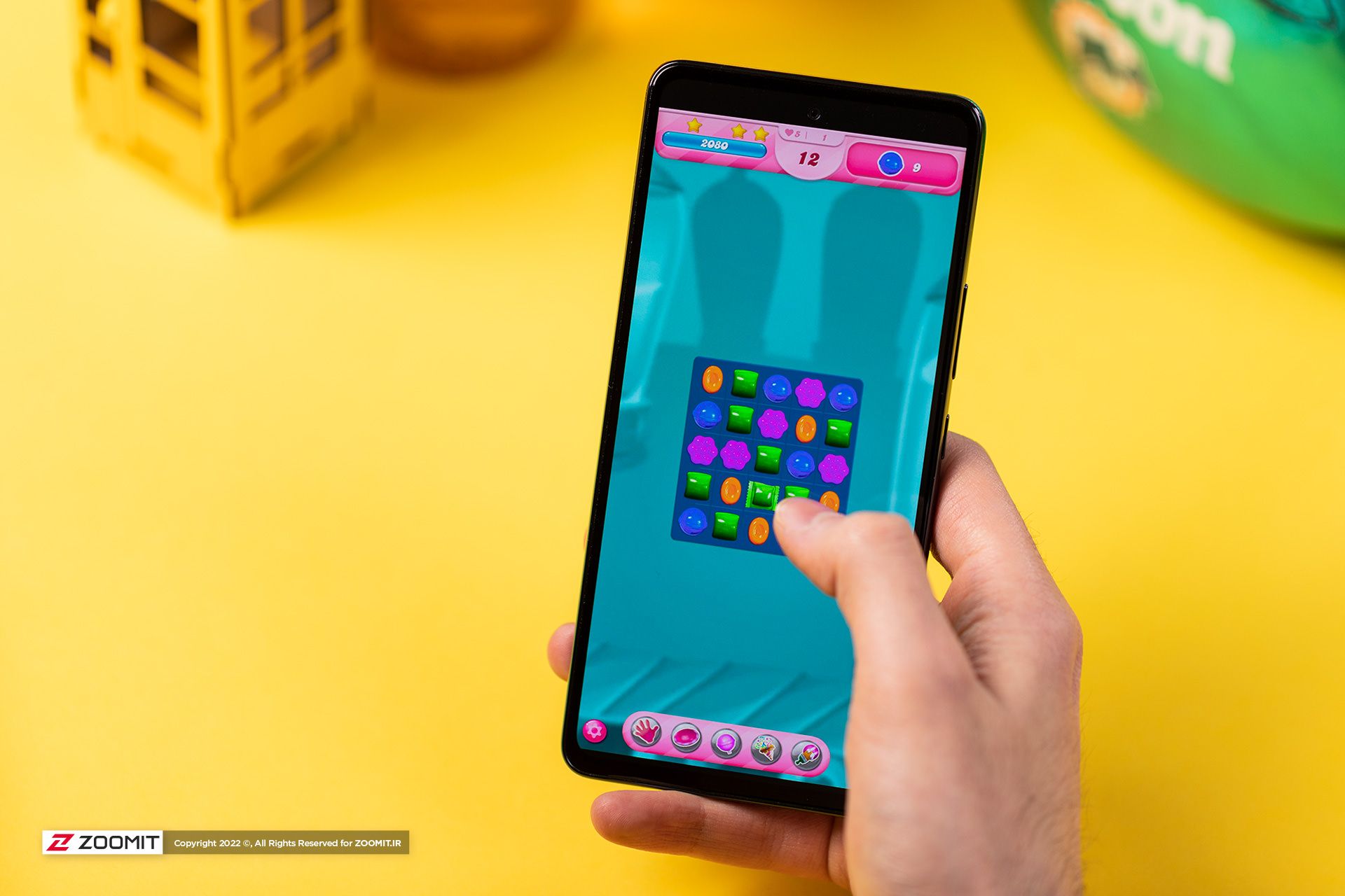 بازی با گلکسی A53 سامسونگ