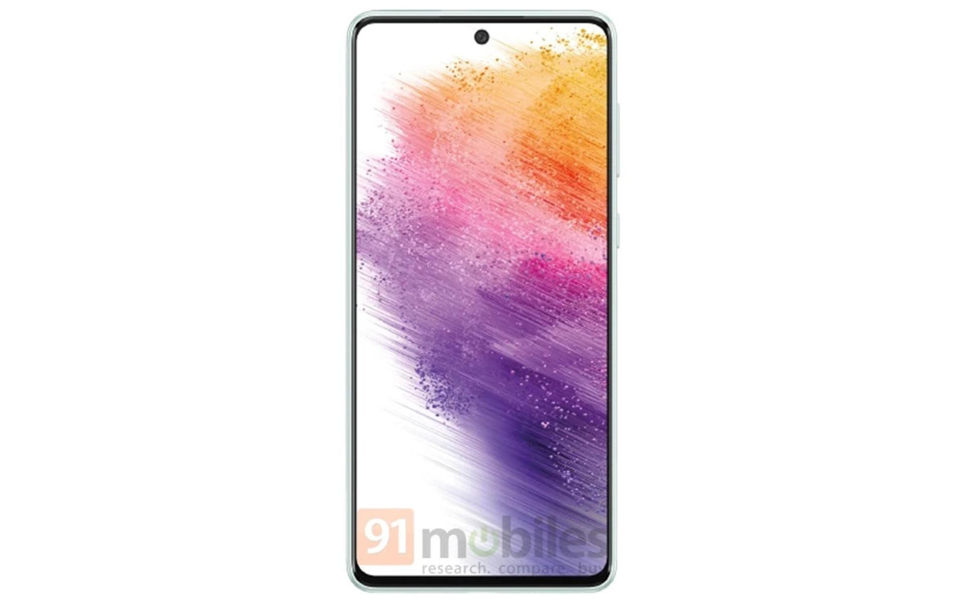 طراحی گلکسی A73