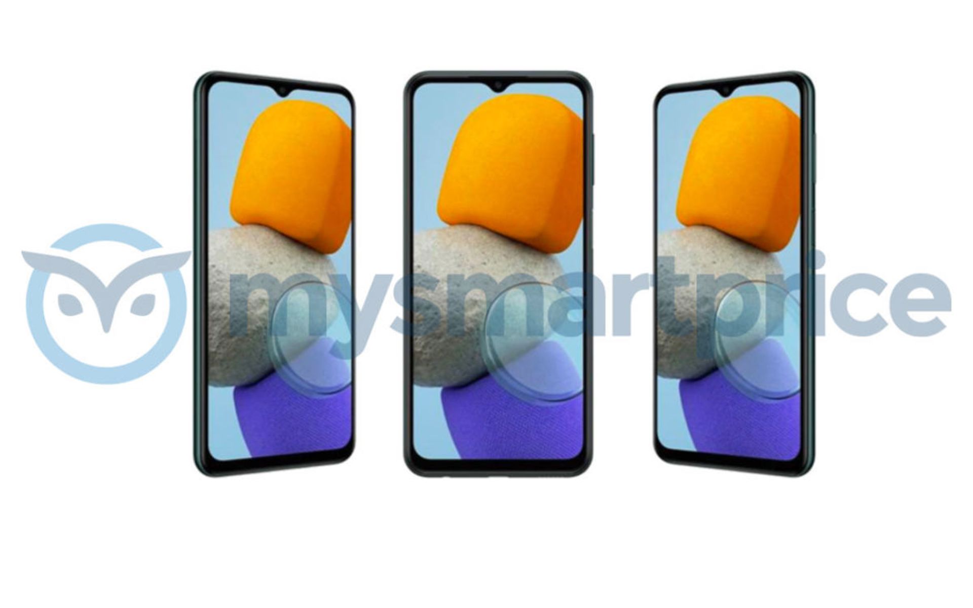 رندر گلکسی M23 5G‌ از نمای جلو