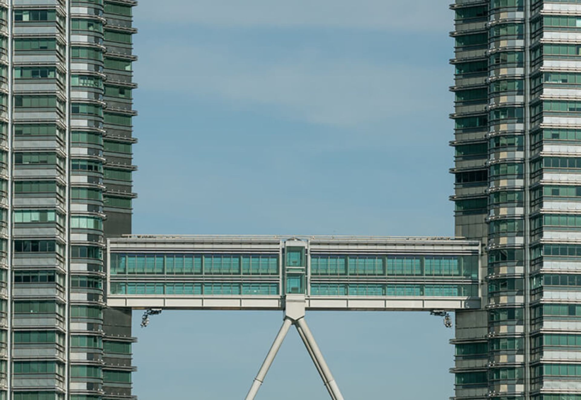 پل آسمان برج های دوقلو پتروناس کولالامپور مالزی