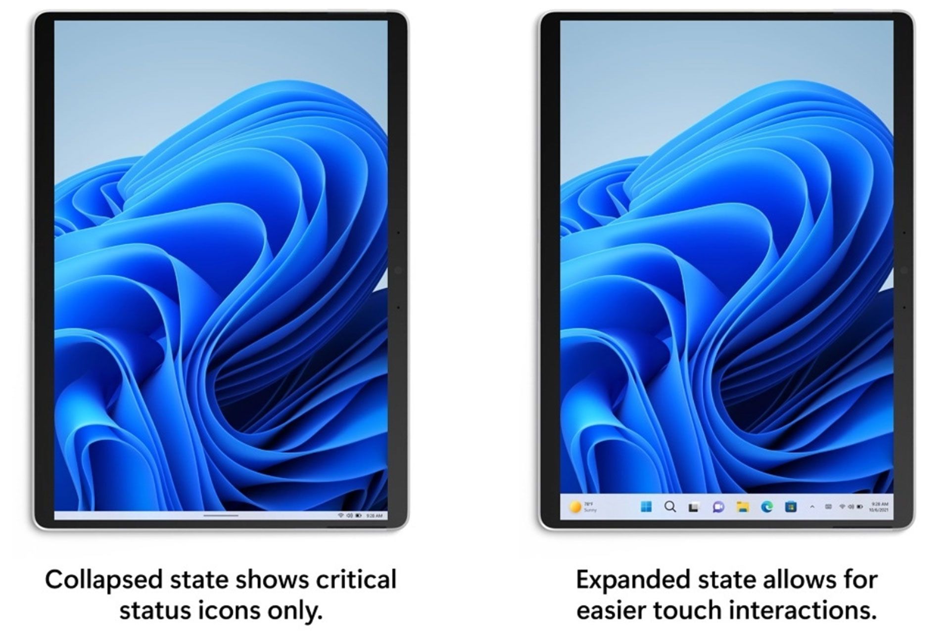 نوار وظیفه بهبودیافته در بیلد جدید ویندوز ۱۱