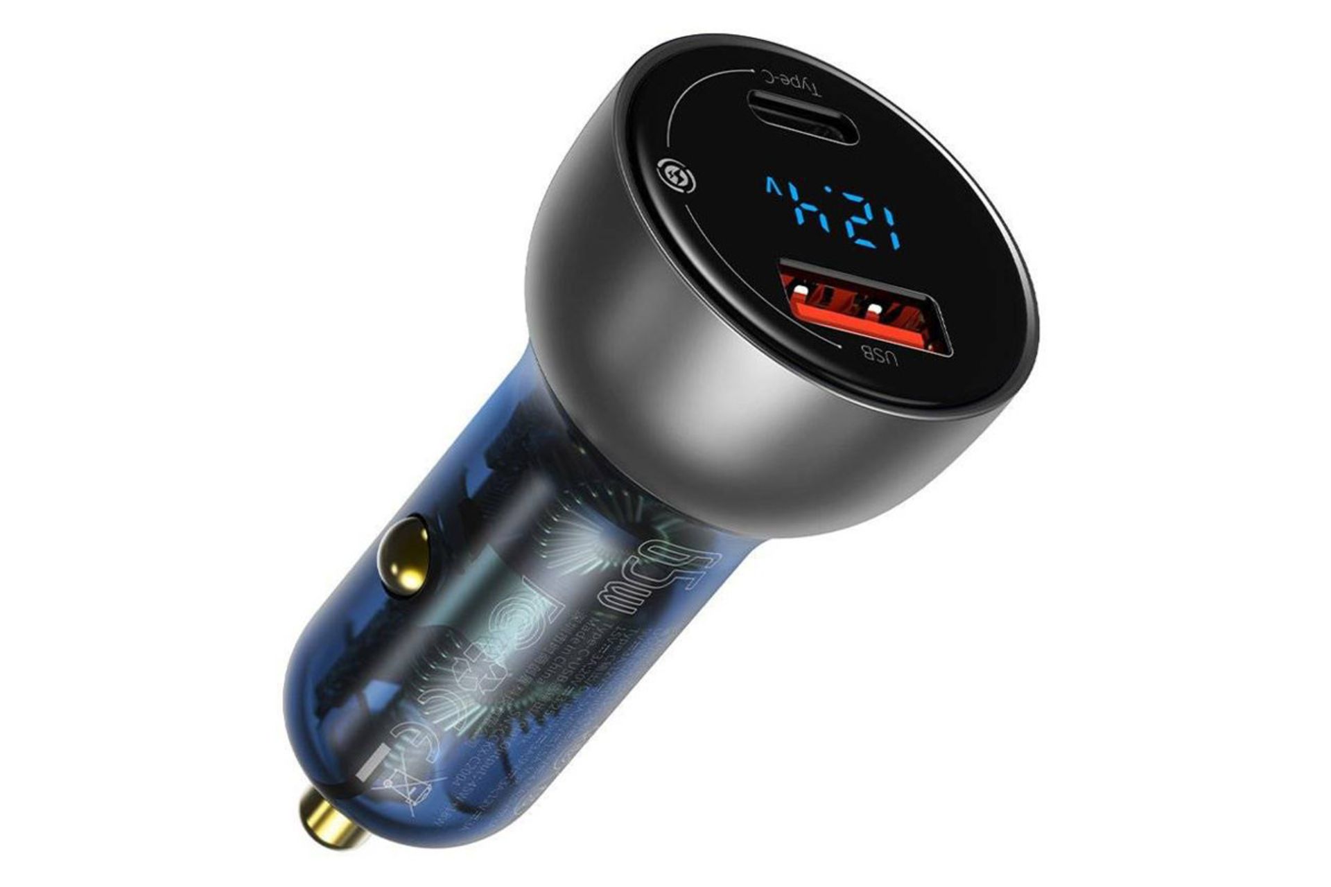 نمای جانبی شارژر باسئوس CCKX-C0A