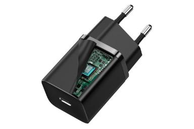 نمای داخلی شارژر باسئوس Super Si 30W