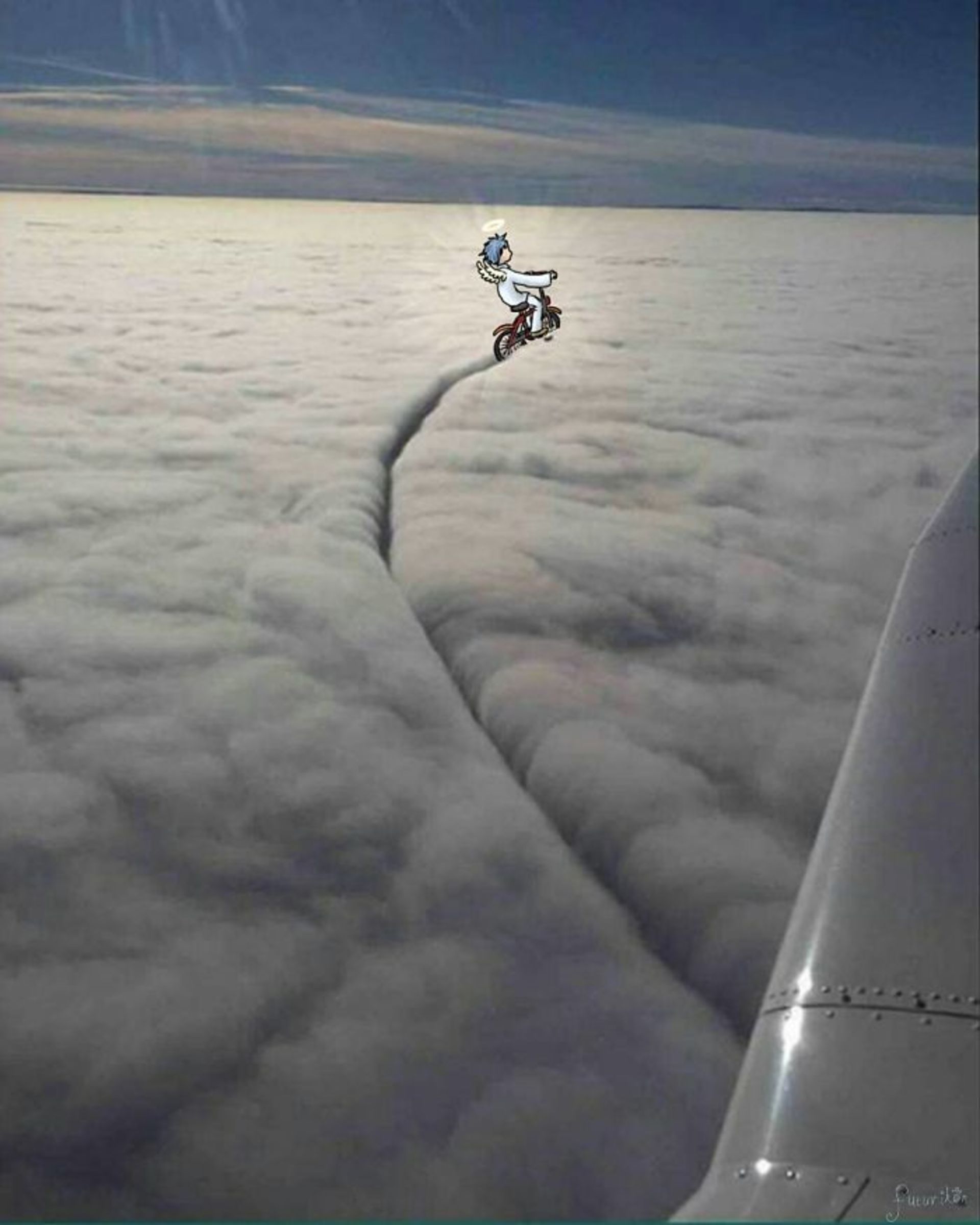 تصویرسازی روی عکس‌های واقعی