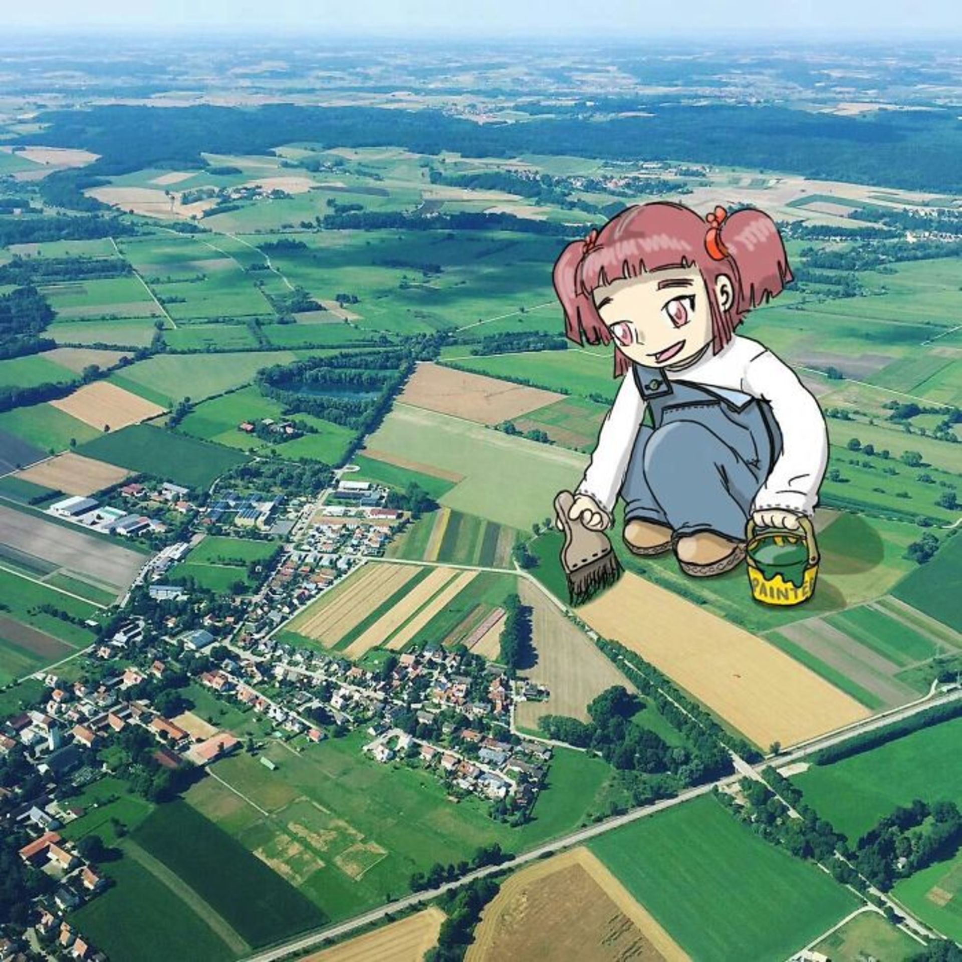 تصویرسازی روی عکس‌های واقعی